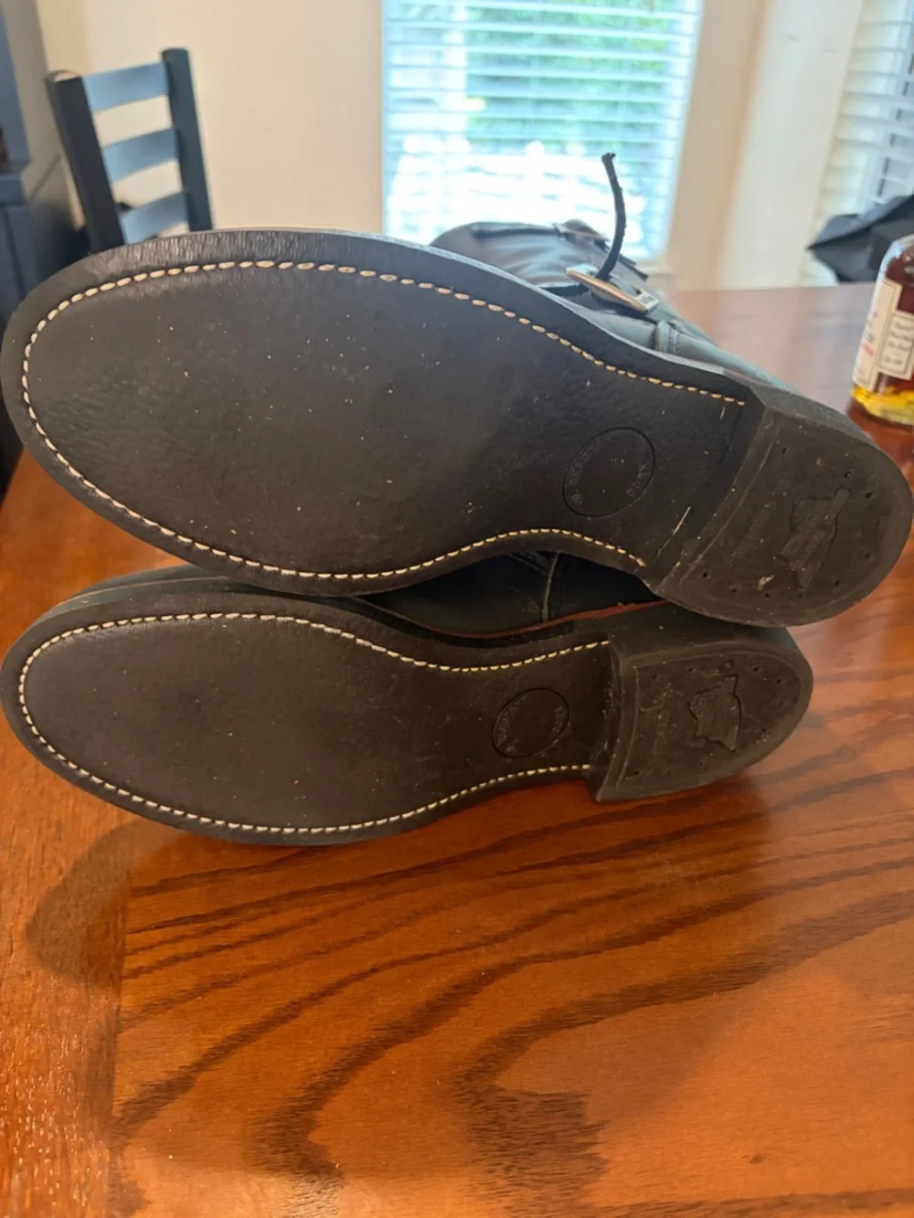 Red Wing Black Harness Leather Engineer Boot 2990  Size 10D EUC - Picture 6 of 8